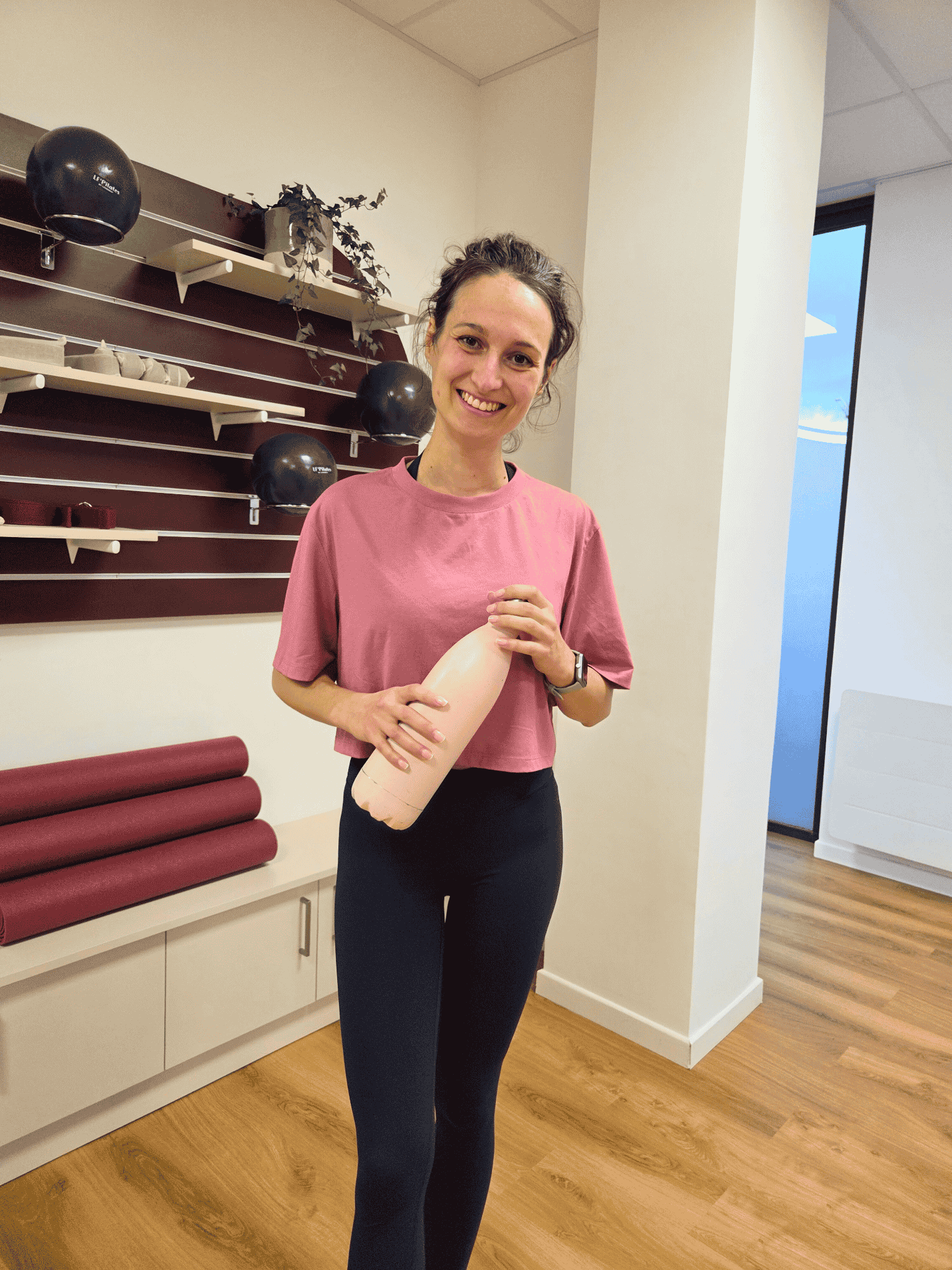 portrait Emeline Aubry coach Pilates portrait Emeline Aubry coach Pilates